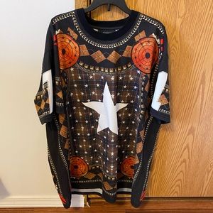 Givenchy Brown Center Star Target Shirt